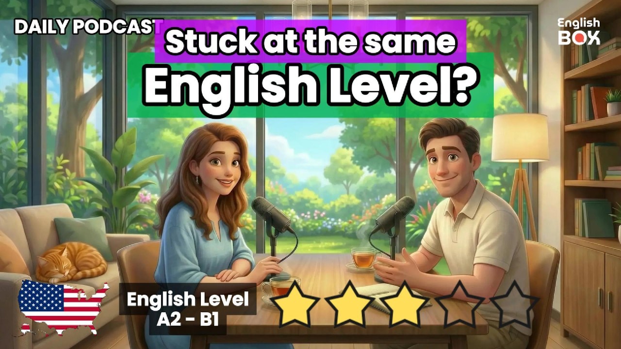 STUCK at the Same English Level And How to Move Forward