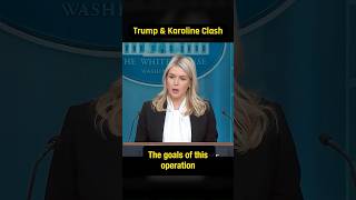 Trump & Karoline cant stop contradicting each other