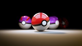 Pokéball Modeling in Blender | Time Lapse