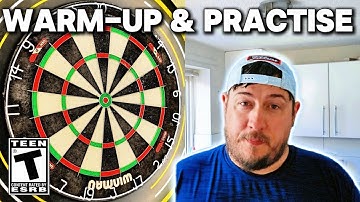 MY FULL DARTS WARM-UP | & Practice Routine