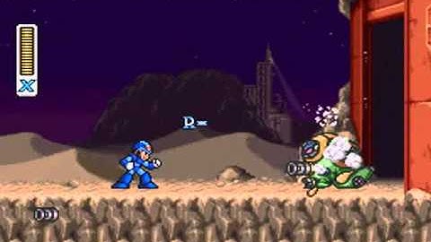 Mega Man X2 Playthrough - Part 1 (Intro Stage)