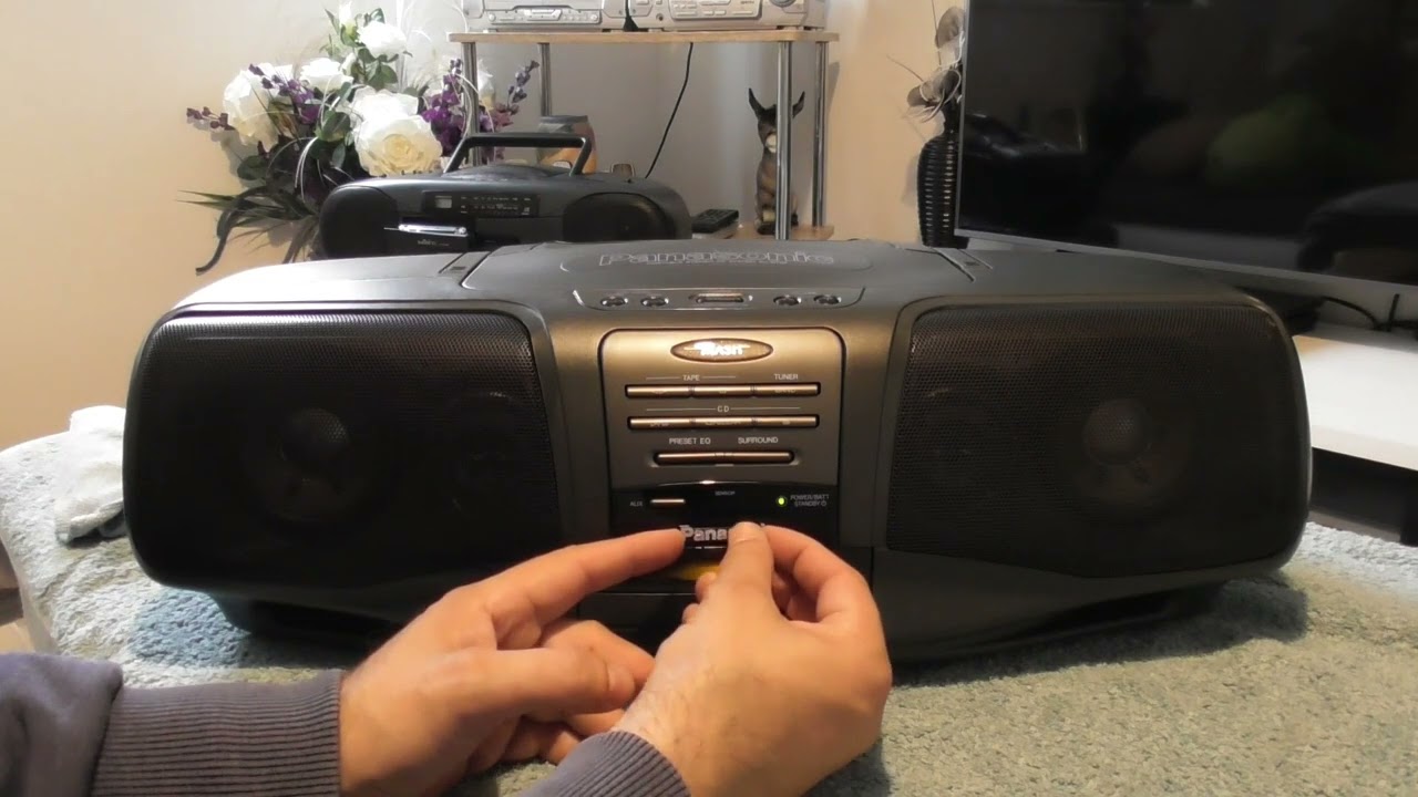 Panasonic ポータブルステレオ CDシステムRX-DT07。コブラトップ Panasonic パナソニック RX-DT07 バブルラジカセ コブラトップ - メルカリ