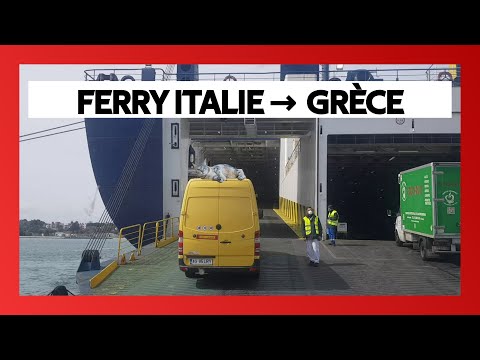 Vidéo: Comment voyager de l'Italie à la Grèce en ferry