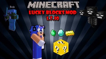 Minecraft Mod Showcase/Lucky Blocks 1.7.10/Testing Your Luck!