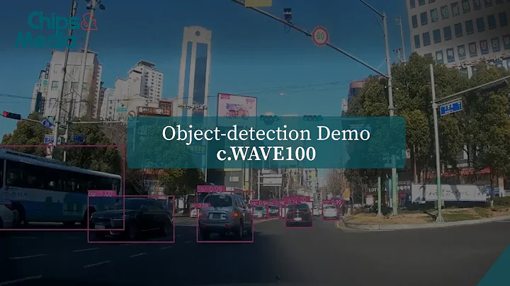 [Chips&Media] c.WAVE100 Object Detection Demo #1