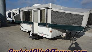 This 2005 Coleman Pop-up Camper Beats Sleeping In A Tent Every Time!