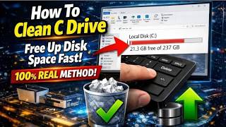 How To Clean C Drive in Windows 11 2026 Free Up Disk Space Fast!