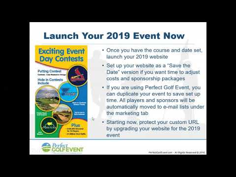 Get Your Website Up | Charity Golf Tournament Planning