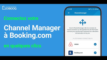 Channel manager synchroniser avec Booking com