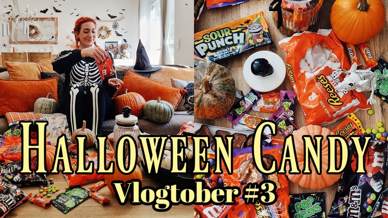 VLOGTOBER 3: American Halloween Candy – amerikanische Süßigkeiten im Test // Sabrina Sterntal