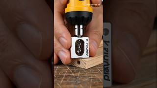 Mini cordless dowel alignment boring guide (joinery positioning type) #woodworking #wood #tools #diy