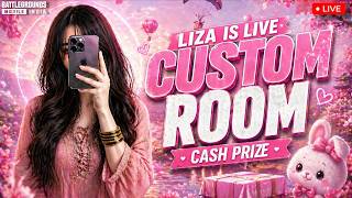 LIVE CUSTOM ROOMS 💵🌸WITH PRIZES 💵🎁🩷 || also classic gameplay with me 😍 ||#bgmi #pubg #customroom