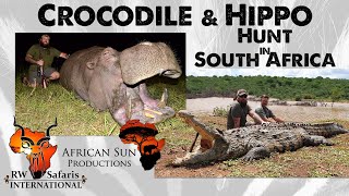 Croc and Hippo Hunting in South Africa, with Hunter Herbert, RW Safaris International and ASP. screenshot 5