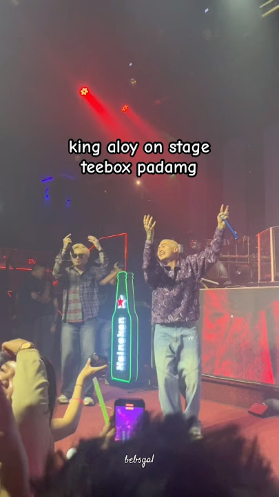 king aloy di panggung teebox padang #mraloy #aloy