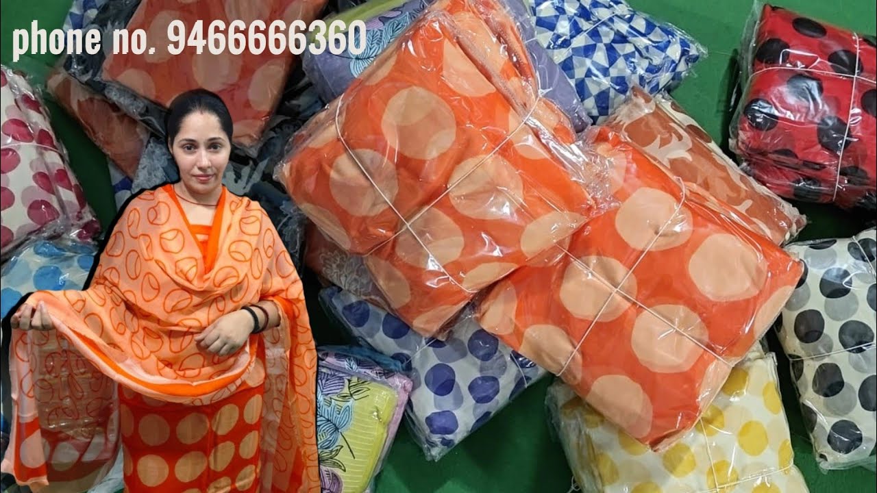 बरबरीक के सूटों की लगी सेल ब्याहशादी व दुकान का कपड़ा फैक्ट्रीरेट पर सोनीपत में खुले होलसेल के गोदाम