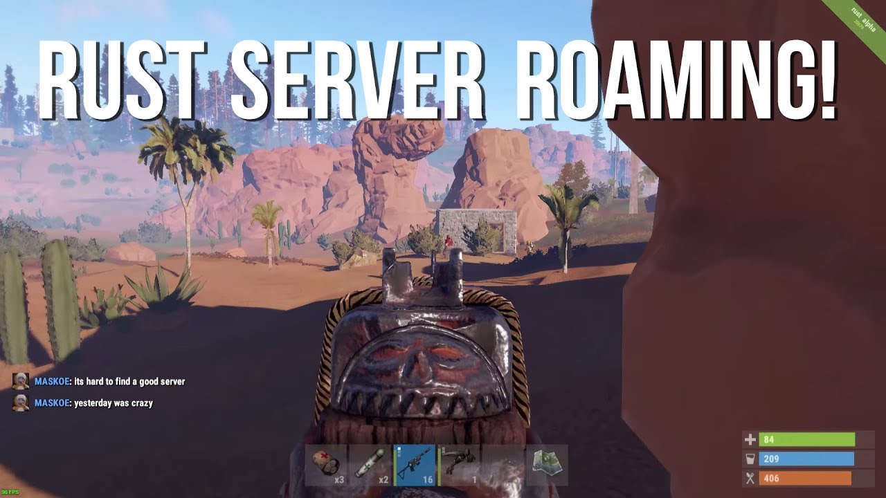 Rust Server Roaming! - YouTube