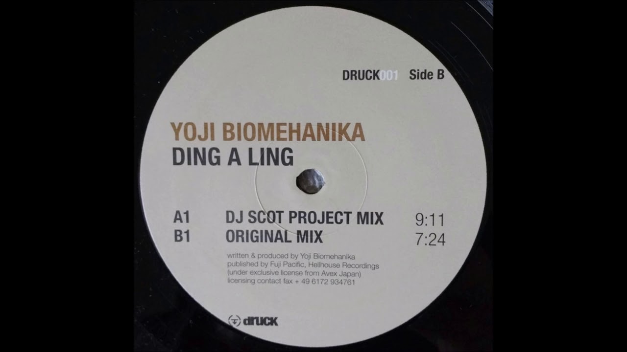 Yoji Biomehanika - Ding A Ling (DJ Scot Project Remix) -2002-