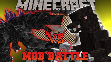 GODZILLA VS MOBZILLA - Minecraft Mob Battles - OreSpawn and Godzilla Mods