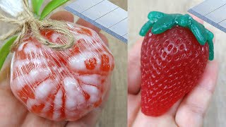 Relaxing Soap Carving ASMR. Satisfying Soap and lipstick cutting. Corte de jabón - 423 screenshot 2