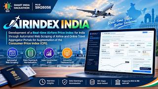 Details AIRINDEX INDIA - AI-Based Airfare Price Tracking & Forecasting | SIH 2026 | Team Eureka News