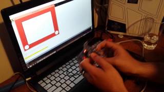 Etch a sketch bluetooth Arduino/Processing