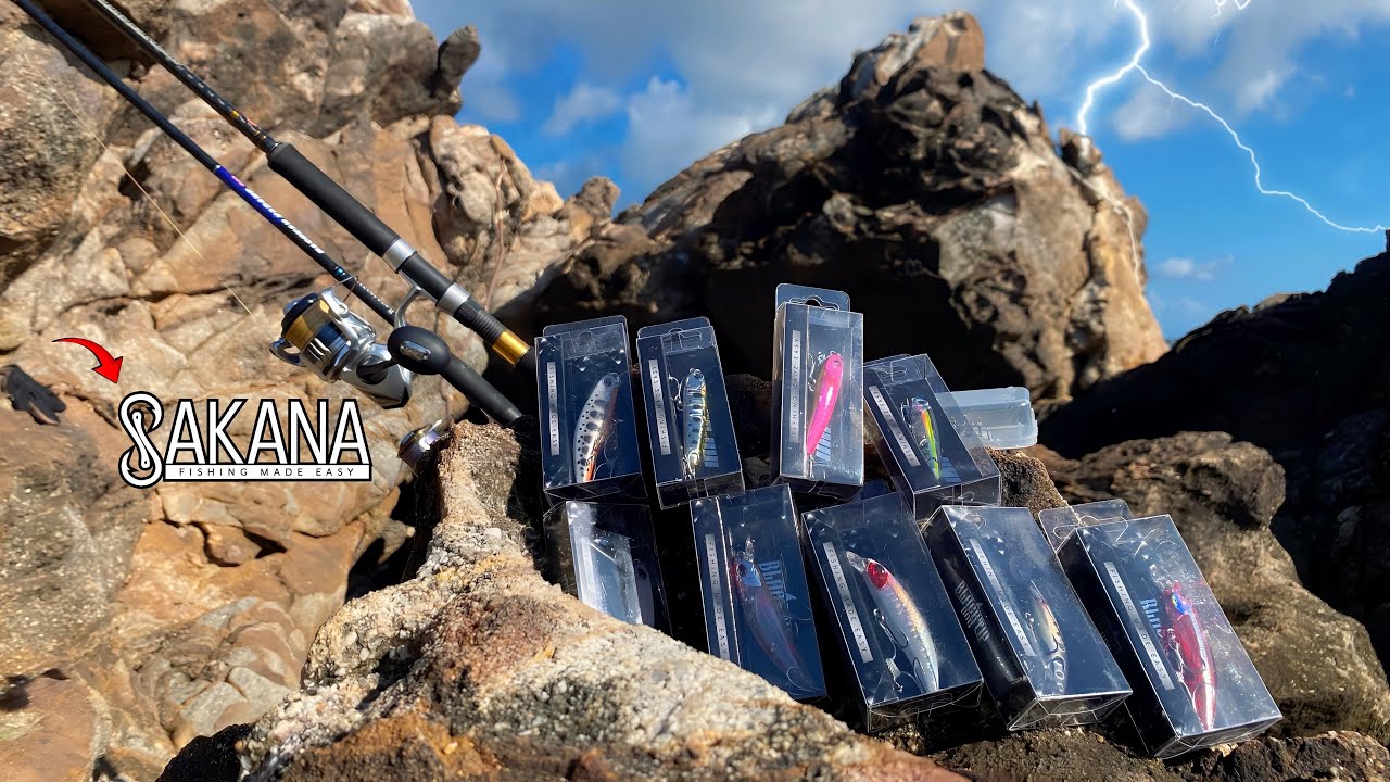 Unboxing Minow Sakana langsung Amis !! Umpan Terbaik mancing Casting Pinggiran