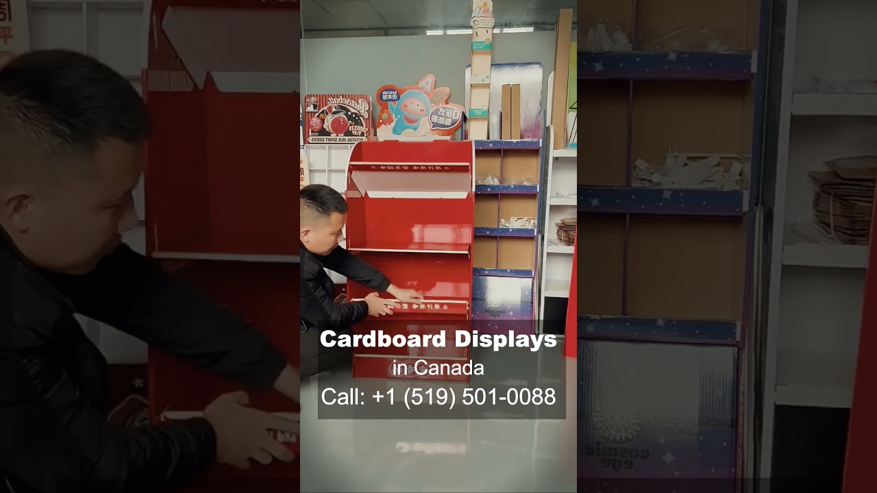 Corrugated Cardboard Displays Printing in Mississauga | Eprintz Print Shop | Call +1 (519) 501-0088