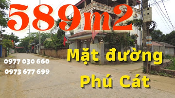Bán 589m2 lô góc đường Phú Cát - Đất nền Quốc Oai | 0977030660 - 0973677699