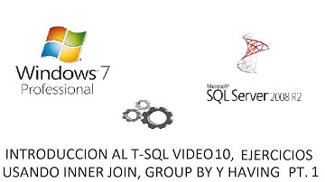 Introducción al T-SQL, Ejercicios Libres con INNER JOIN usando 2 o mas tablas Pt. 1 - Video 9