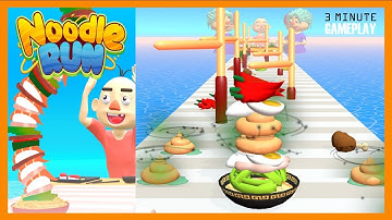 Noodle Run | 3 Minute Gameplay eps02 | Level 6-9