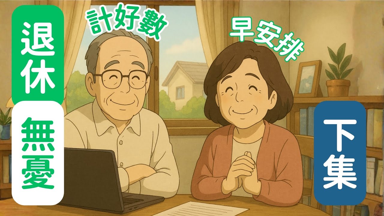 【點樣放大退休金?下集】計好數，不靠運氣、不靠仔女｜一條片教你整理資產＋退休現金流全盤部署，開心快樂退休！