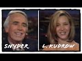 Lisa Kudrow - Tom Snyder: Late Late Show w Intro (1998)