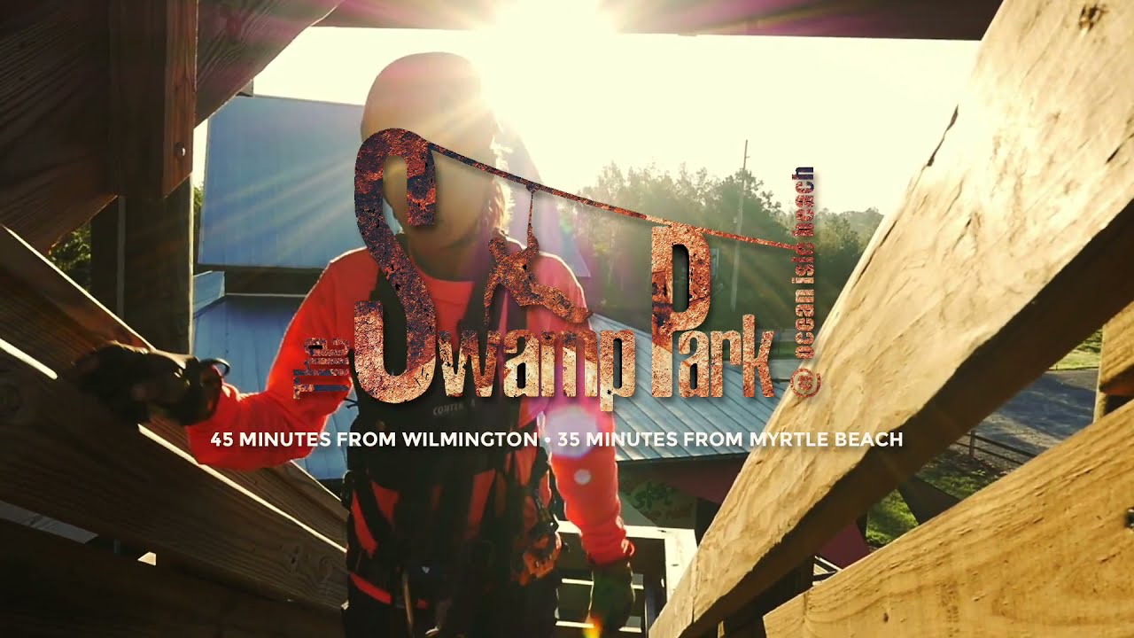 The Swamp Park's Zip Line Adventure | Extreme Fun | Coastal North & South Carolina