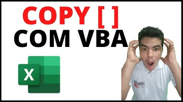 Copiar conteudo de celula com codigo exuto no vba, Copiar usando o VBA #CopiarComVBA