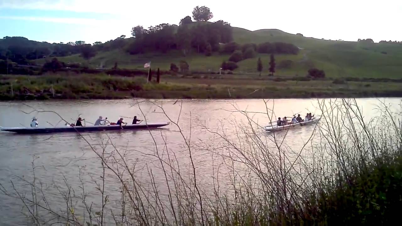 rowing on the petaluma YouTube