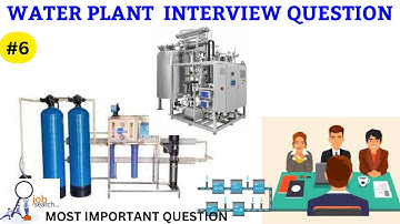 water system interview question answer Hindi English SOFTNER MGF UF RO TUBE  RASIN