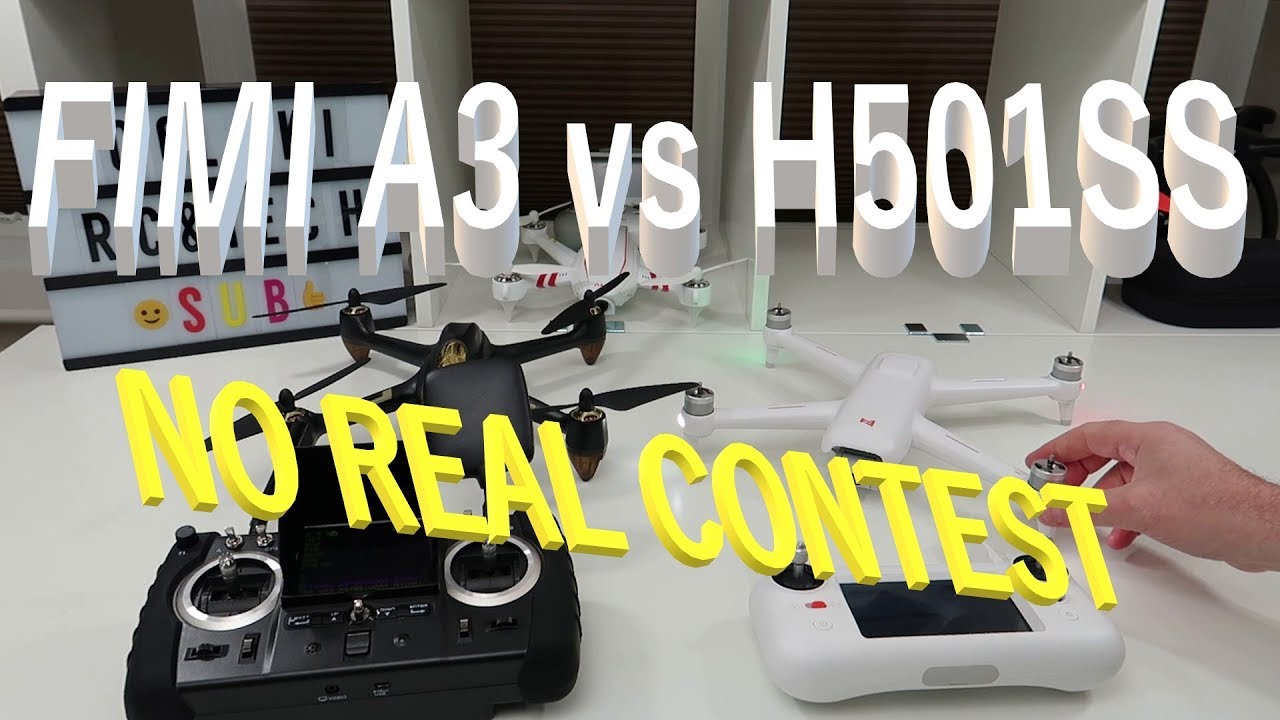 FIMI A3 vs HUBSAN 501SS