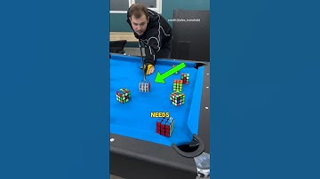 Playing Pool With Rubik’s Cubes?! (@alex_ivanchak)
