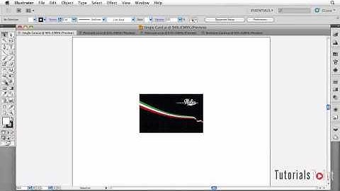 Adobe Illustrator CS5 The Interface