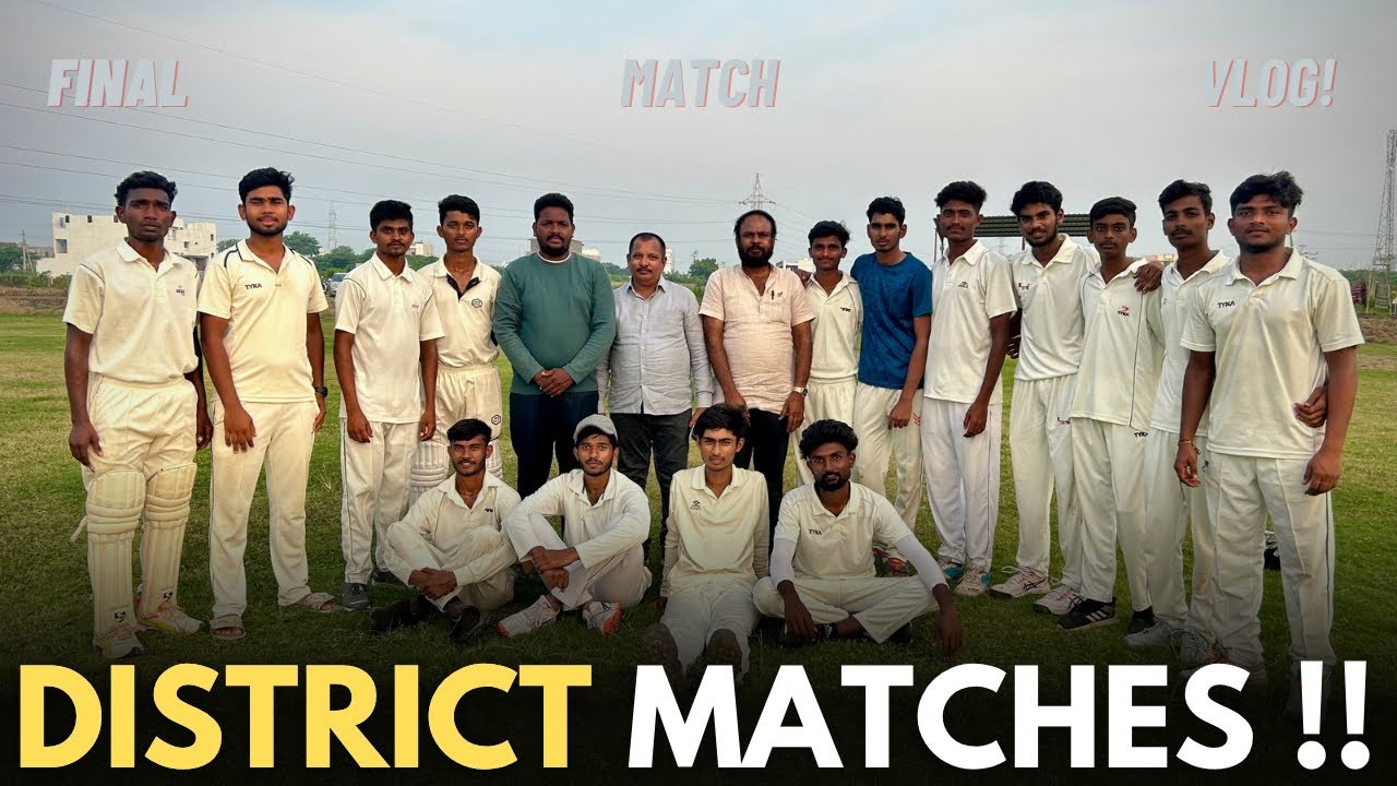 U-23 DISTRICT MATCH VLOG | hnk vs mhbd | shashis journey