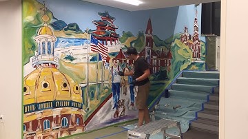 Plum Forward  presents "Lasting Legacy" a Drake University Mural