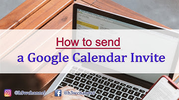 Steps to create a Google Calendar invite on PC