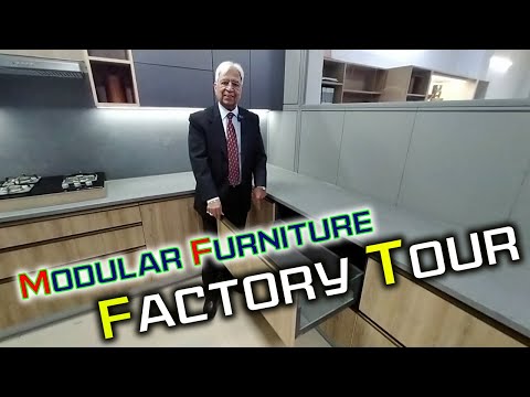 Modular Furniture Manufacturing Factory Tour (DNB Interiors, Sahibabad, Delhi