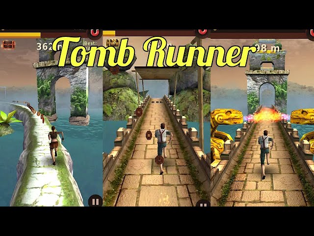 Tomb Runner //Temple raider 3,2,1 Run for life 