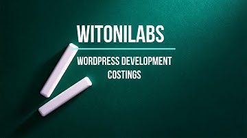 How Much Does It Cost to Build a WordPress Website?