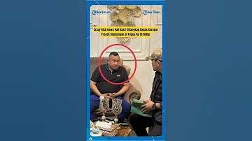 Crazy Rich Gowa Haji Nasri Ditangkap Kasus Korupsi Proyek Bendungan Di Papua Rp 10 Miliar 