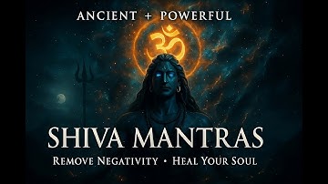 Ancient + Powerful SHIVA MANTRAS | remove negative energy Energies, Transform your life