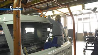Модернизация рабочих мест — на автомобильном заводе «КАМАЗа»