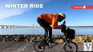 Frosty Brompton & Trek Ride ❄️ Bristol to Severn Beach with Sarah & Paul.