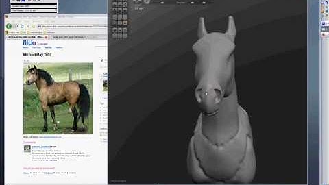 Modeling a horse Part 1
